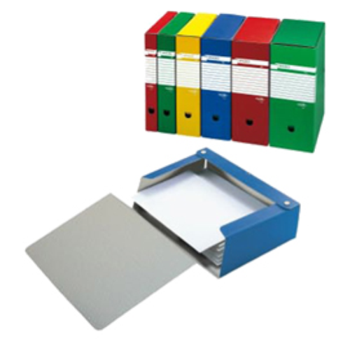 SEI ROTA SPAZIO CARTELLA PROGETTO IN COLPAN C/BOTTONI 250X350 mm DORSO 10 CM COL. BLU